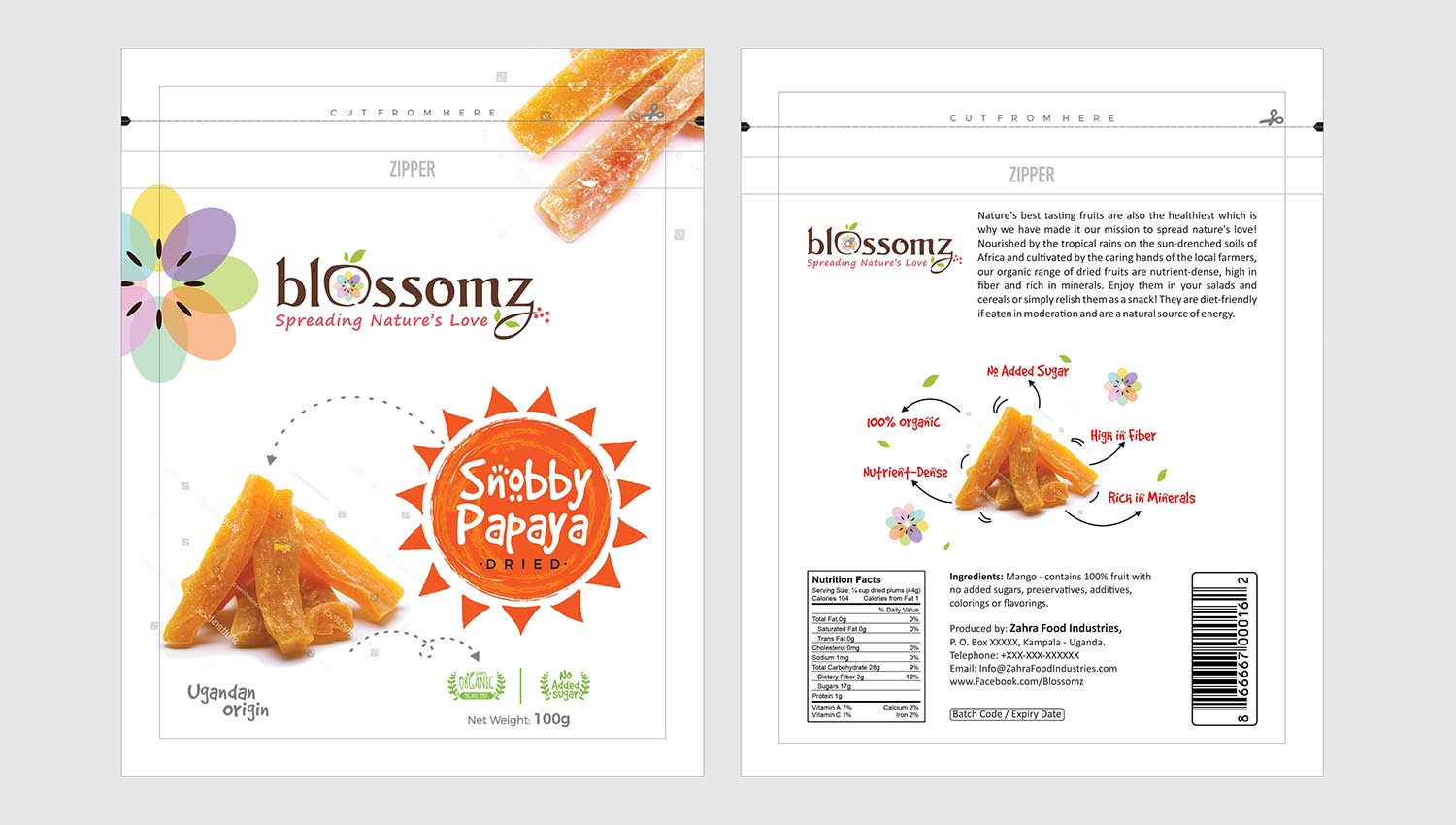 Diseño de Empaque por Vishal Vishwakarma  para Zahra Food Industries Ltd | Diseño #18656583