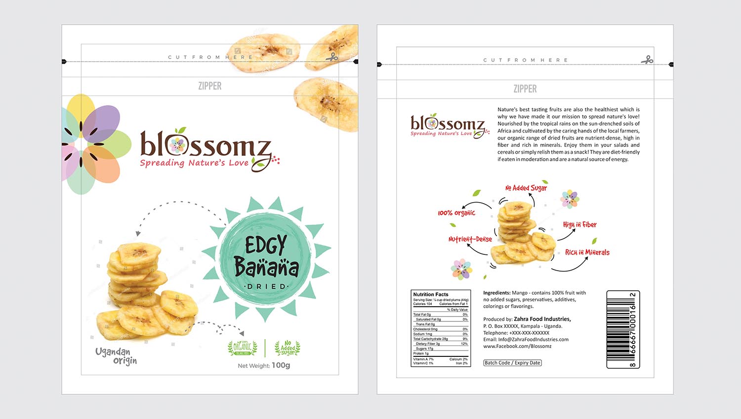 Diseño de Empaque por Vishal Vishwakarma  para Zahra Food Industries Ltd | Diseño #18656584