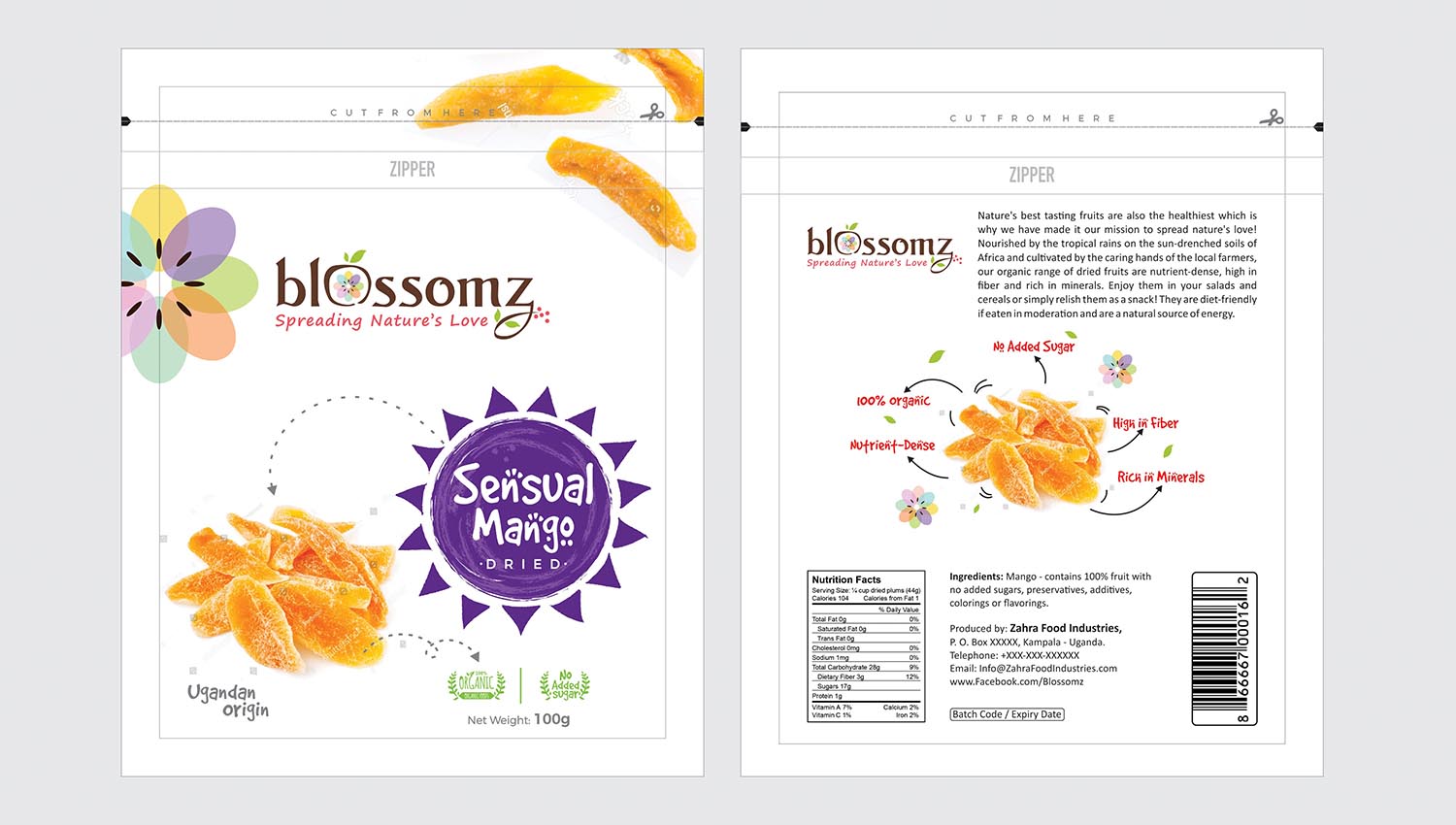 Diseño de Empaque por Vishal Vishwakarma  para Zahra Food Industries Ltd | Diseño #18656585