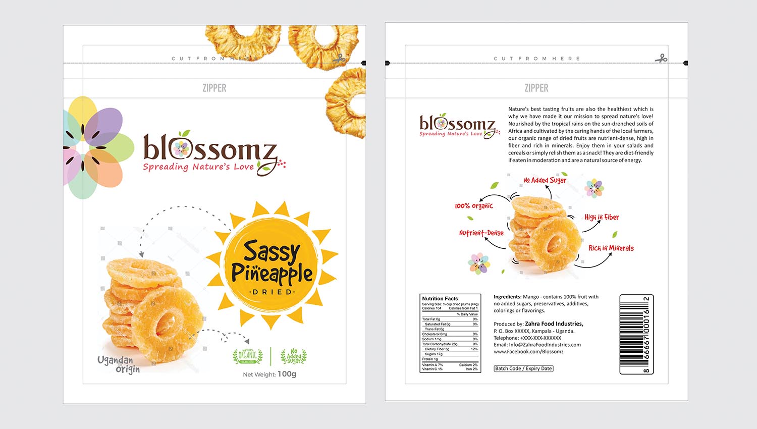 Diseño de Empaque por Vishal Vishwakarma  para Zahra Food Industries Ltd | Diseño #18656586