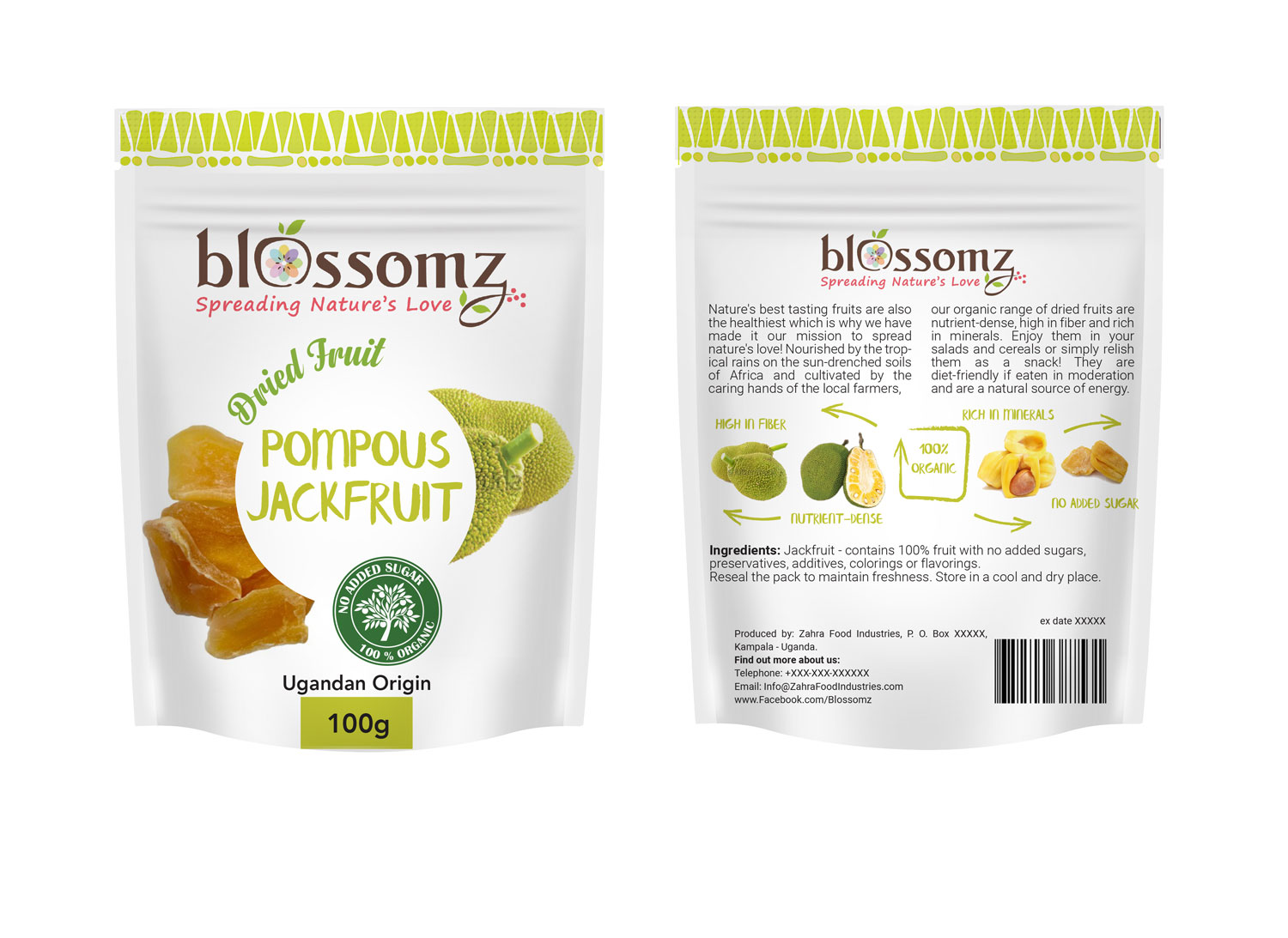 Packaging Design by ojulia for Zahra Food Industries Ltd | Design #18499754