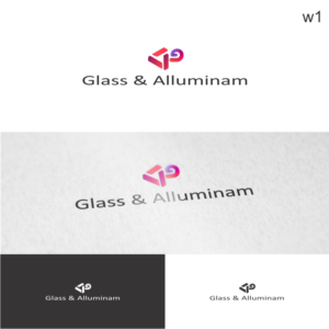 Logo Design by 3Guys for DP Glass | Design: #18472319