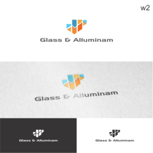 Logo Design by 3Guys for DP Glass | Design: #18472320