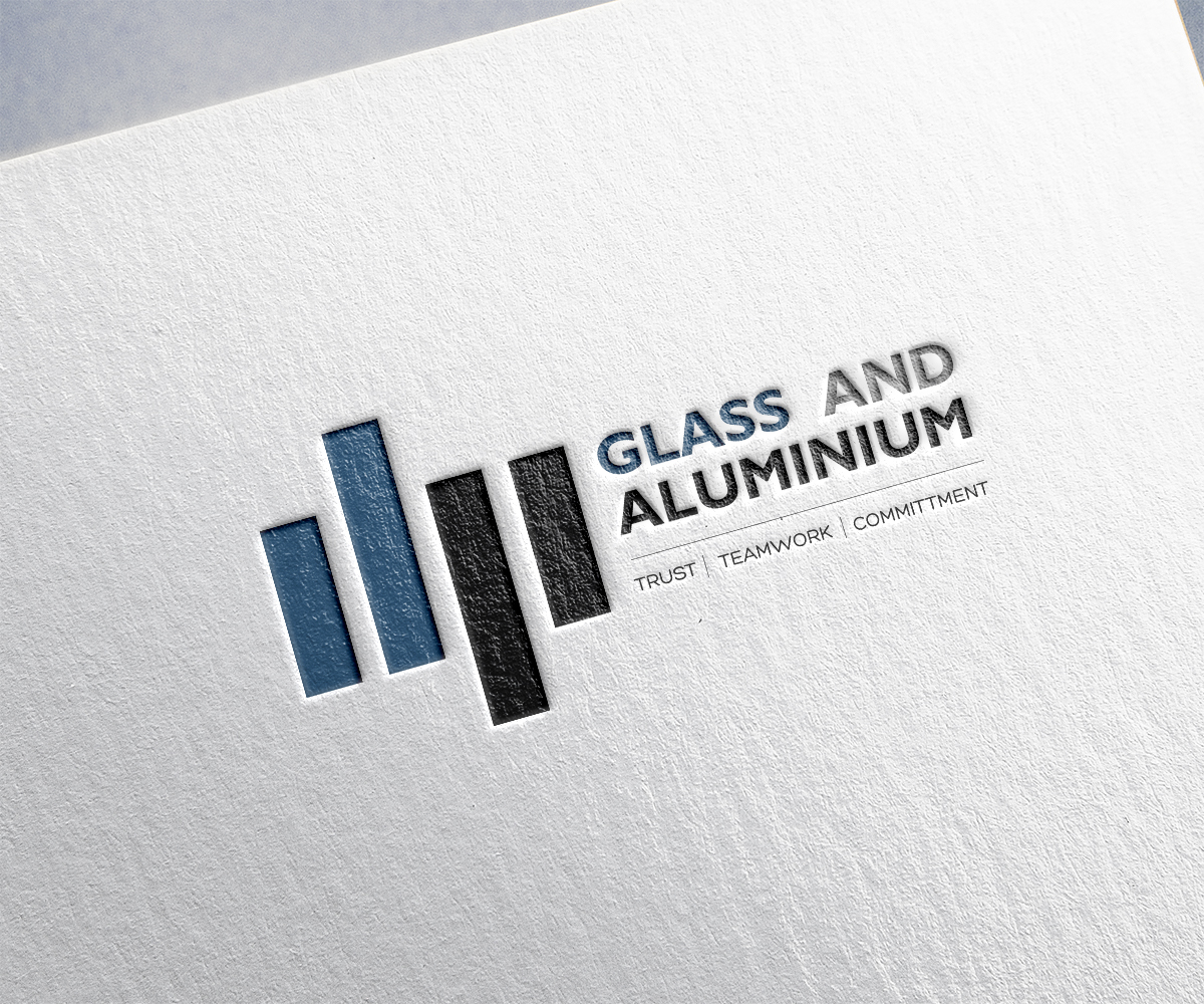 Logo Design by I P Designs for DP Glass | Design #18488854