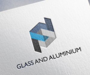 Logo Design by I P Designs for DP Glass | Design: #18488876