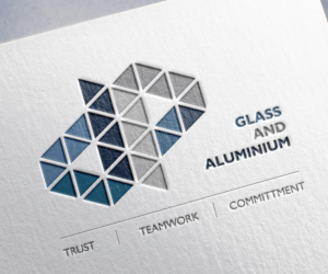 Logo Design by I P Designs for DP Glass | Design: #18488889