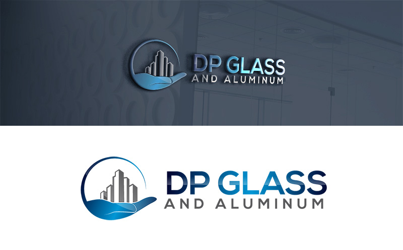 Logo Design by gurudev3 for DP Glass | Design #18492299