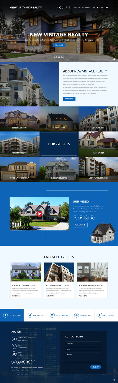 Web-Design von pb für New Vintage | Design #18471300