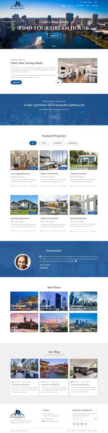 Web Design by pb for New Vintage | Design #18471331