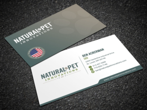 Business Card Design for a Private Label Pet Company | Business Card Design by Sandaruwan