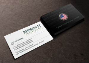 Business Card Design by Creations Box 2015 for Natural Pet Innovations | Design: #18491467