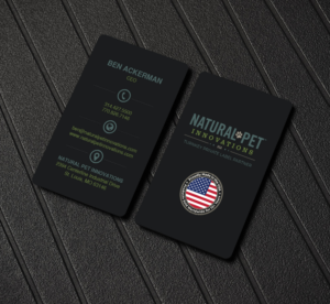 Business Card Design by Creations Box 2015 for Natural Pet Innovations | Design: #18491480