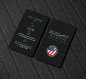 Business Card Design by Creations Box 2015 for Natural Pet Innovations | Design: #18491481
