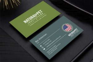 Business Card Design by M6G for Natural Pet Innovations | Design: #18544391