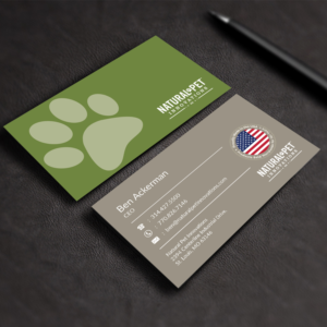 Business Card Design by M6G for Natural Pet Innovations | Design: #18544650