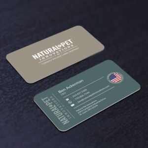 Business Card Design by M6G for Natural Pet Innovations | Design: #18544766