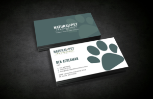 Business Card Design by Tripti Ranjan Gain for Natural Pet Innovations | Design: #18484981