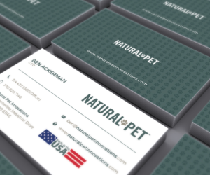 Business Card Design by Moumita_ for Natural Pet Innovations | Design: #18541719