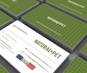 Business Card Design by Moumita_ for Natural Pet Innovations | Design: #18541721