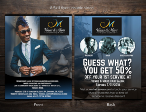 Promo Flyer to put in prize bags at carnival  | Flyer Design by NILDesigns