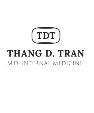 Thang D. Tran, M.D. Internal Medicine | Logo Design by Cactus Designs