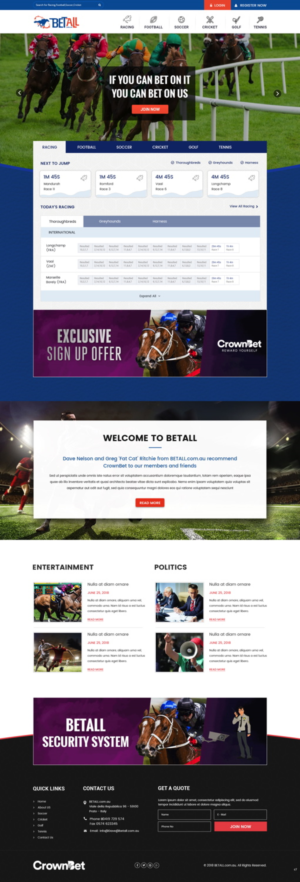 Web Design by pb for this project | Design: #18540567