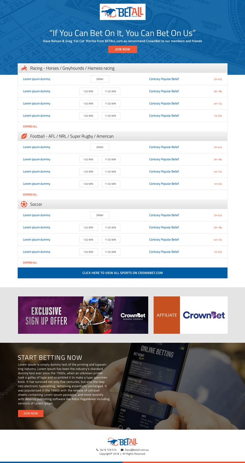 Web Design by Sujit Banerjee for this project | Design #18543937