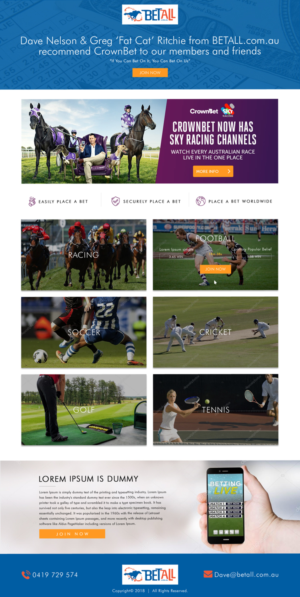 Web Design by Sujit Banerjee for this project | Design: #18603472