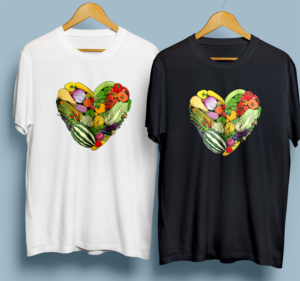 vegan clothing designed for young people | Design de T-shirt par 99.degree