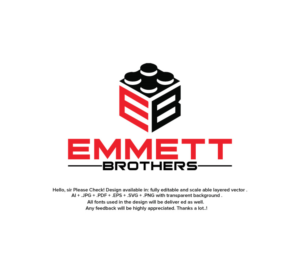 Emmett Brothers | Logo Design by juie design