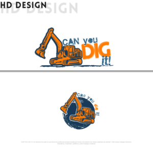 can you dig it | Logo Design by saifysyed Studio