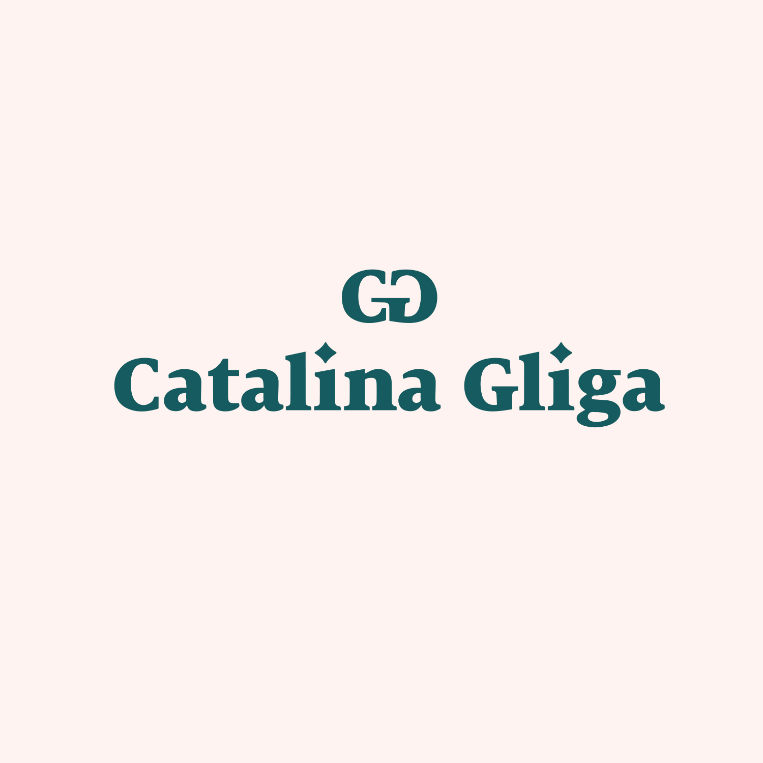 Logo Design by masher for Catalina Gliga Studio | Design #18482659