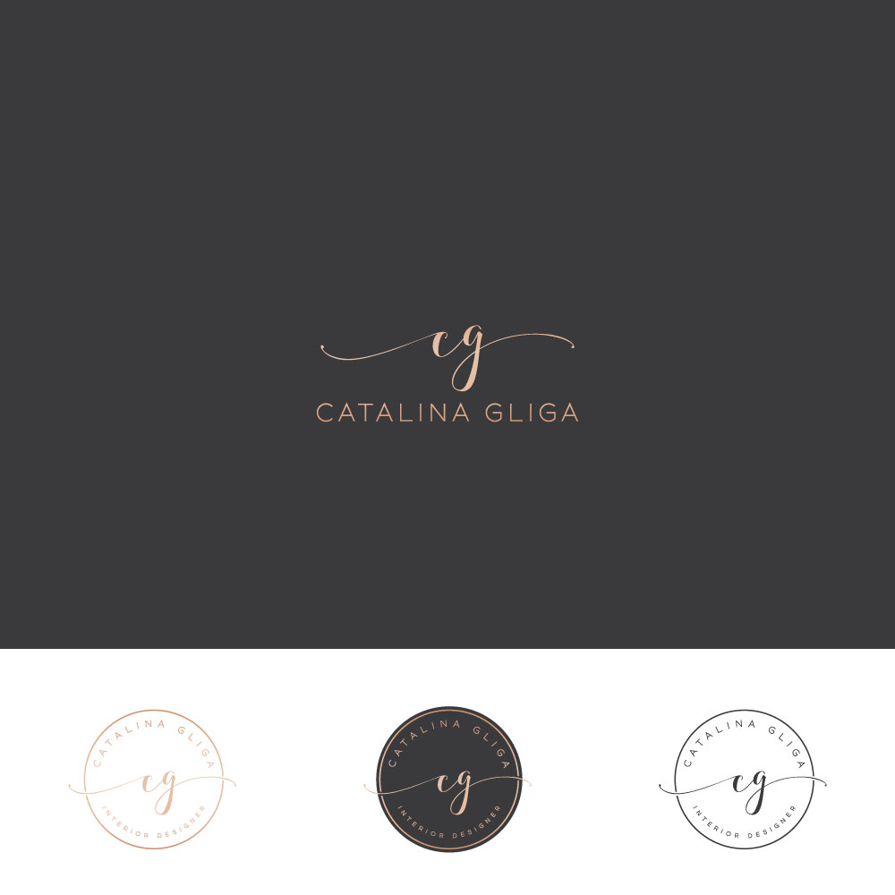 Logo Design by macadesign for Catalina Gliga Studio | Design #18501924