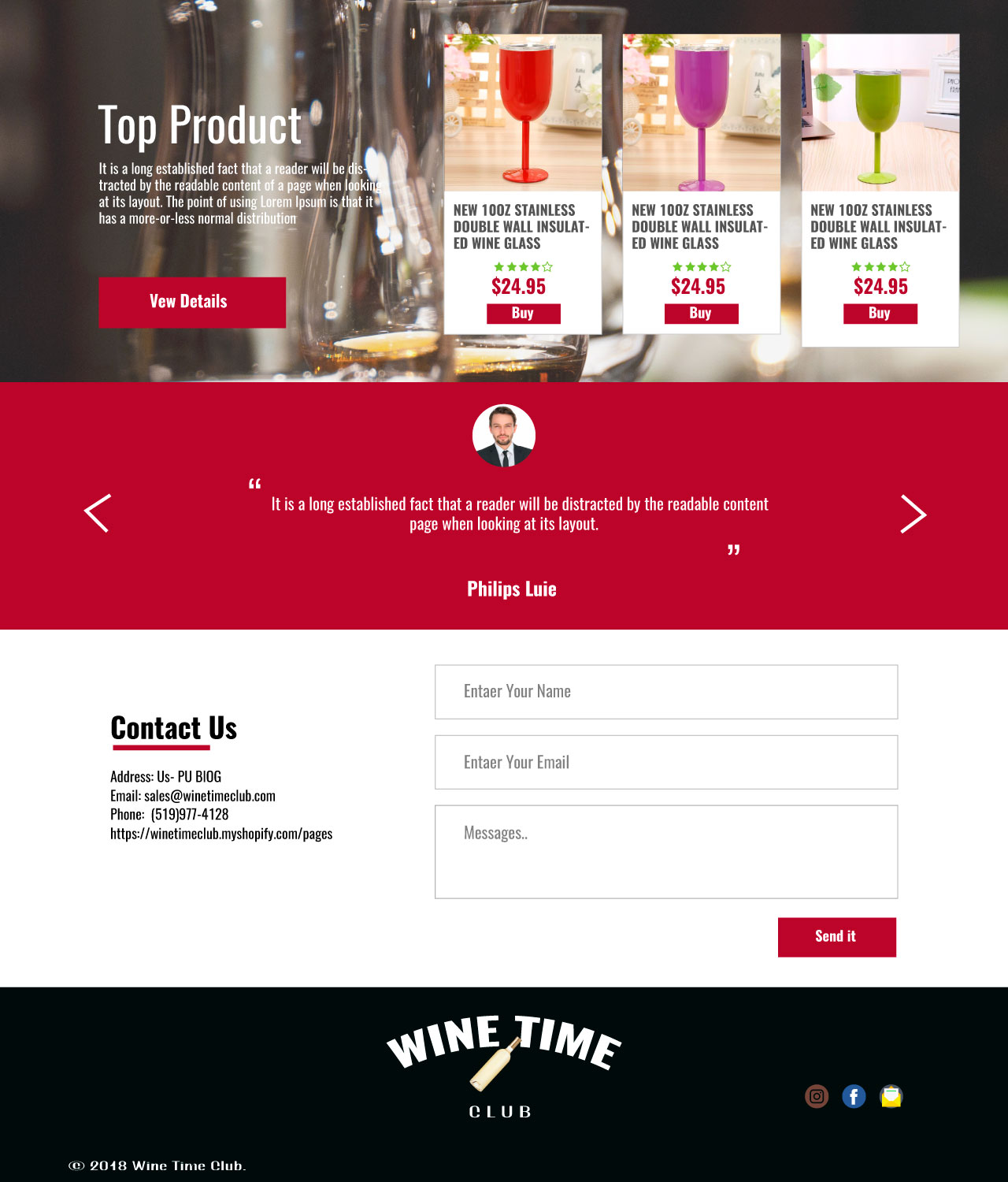 Landing Page Design by Vipin Singh 3 for this project | Design #18508768