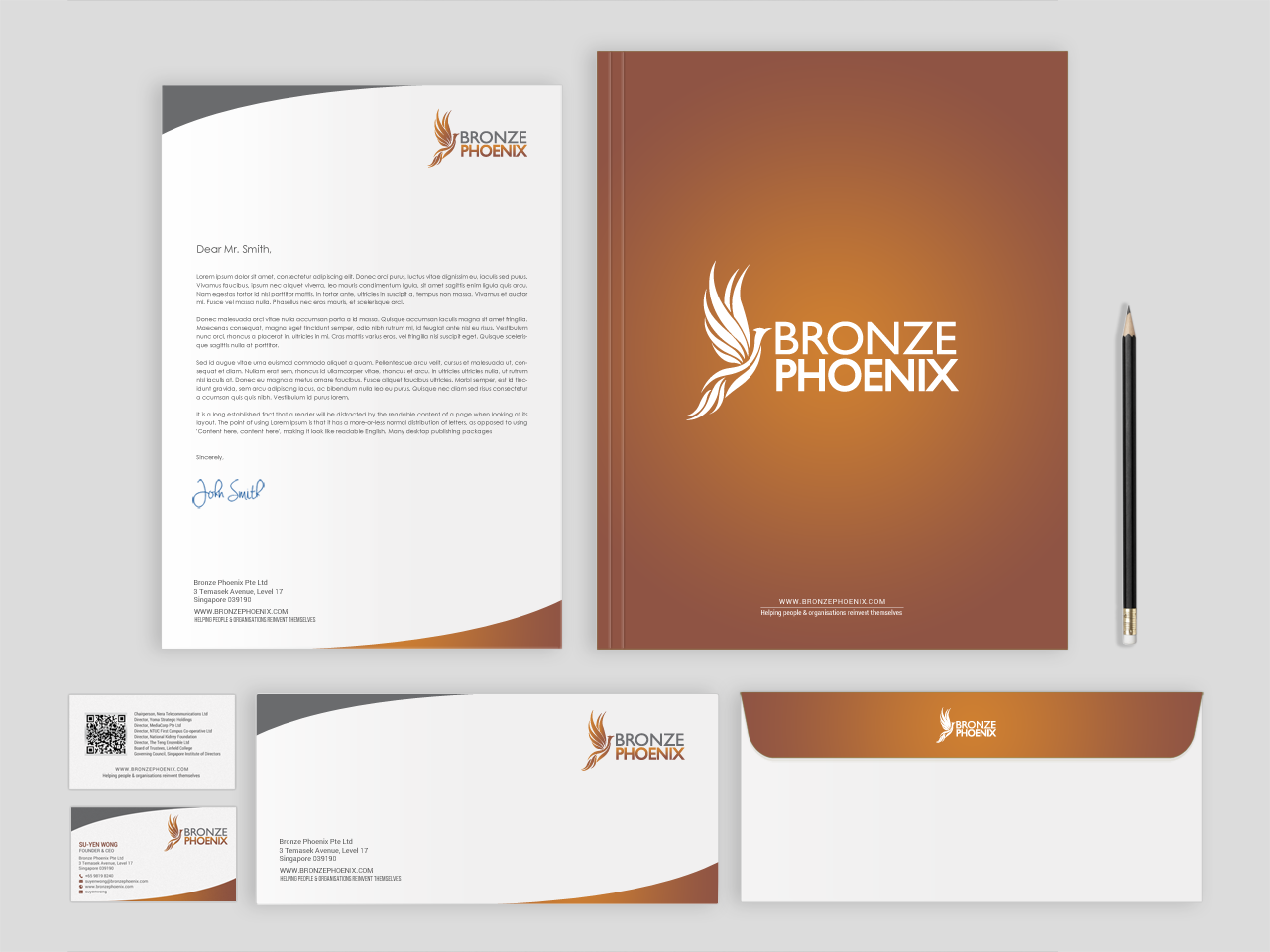 Stationery Design by chandrayaan.creative for this project | Design #18484115