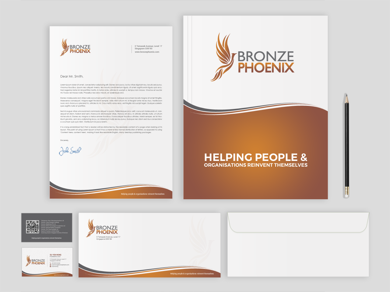 Stationery Design by chandrayaan.creative for this project | Design #18489222