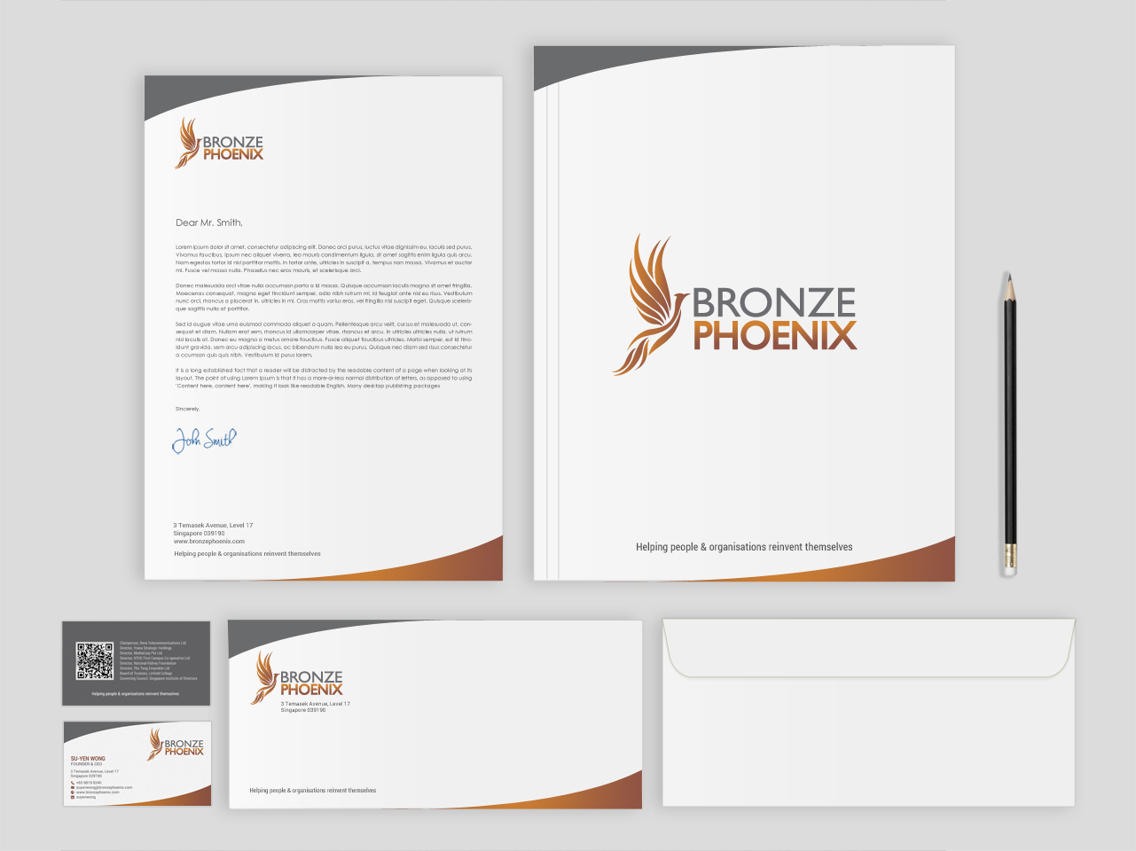 Stationery Design by chandrayaan.creative for this project | Design #18489226