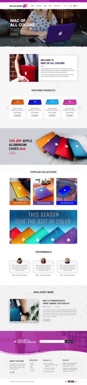 Web Design by pb for this project | Design: #18527641