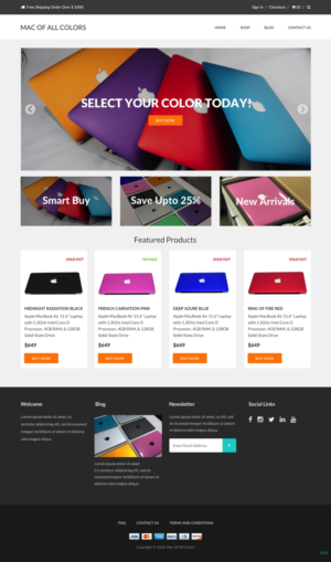 Web Design by pb for this project | Design: #18527644