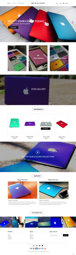 Web Design by pb for this project | Design: #18527647