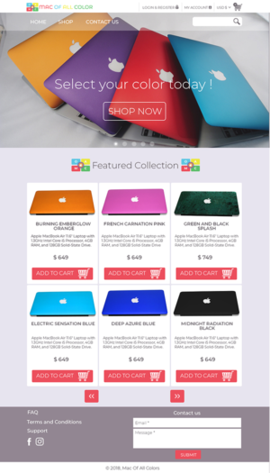 Web Design par kidzero09 pour ce projet | Design : #18542674