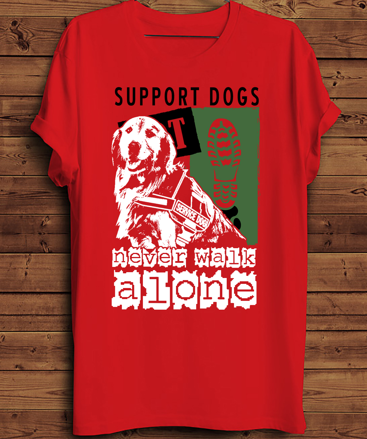 T-shirt Design by creative gravity for Got Your Six Support Dogs | Design #18544907