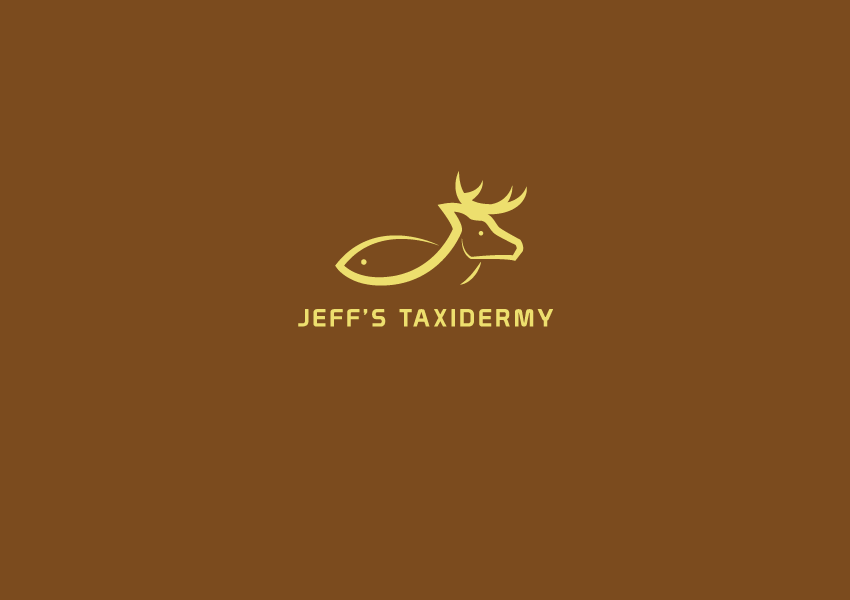 Logo Design by Abhinash for Jeff’s Taxidermy | Design #18479814