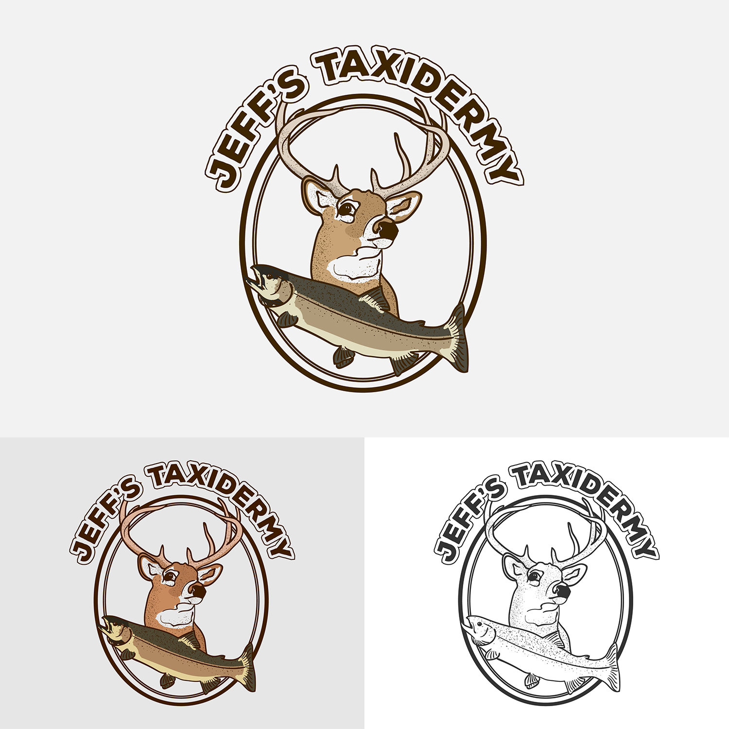Logo Design by LaVitaBella67 for Jeff’s Taxidermy | Design #18478961