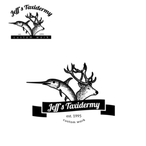 Design de Logo par Natasa m. pour Jeff’s Taxidermy | Design : #18477760