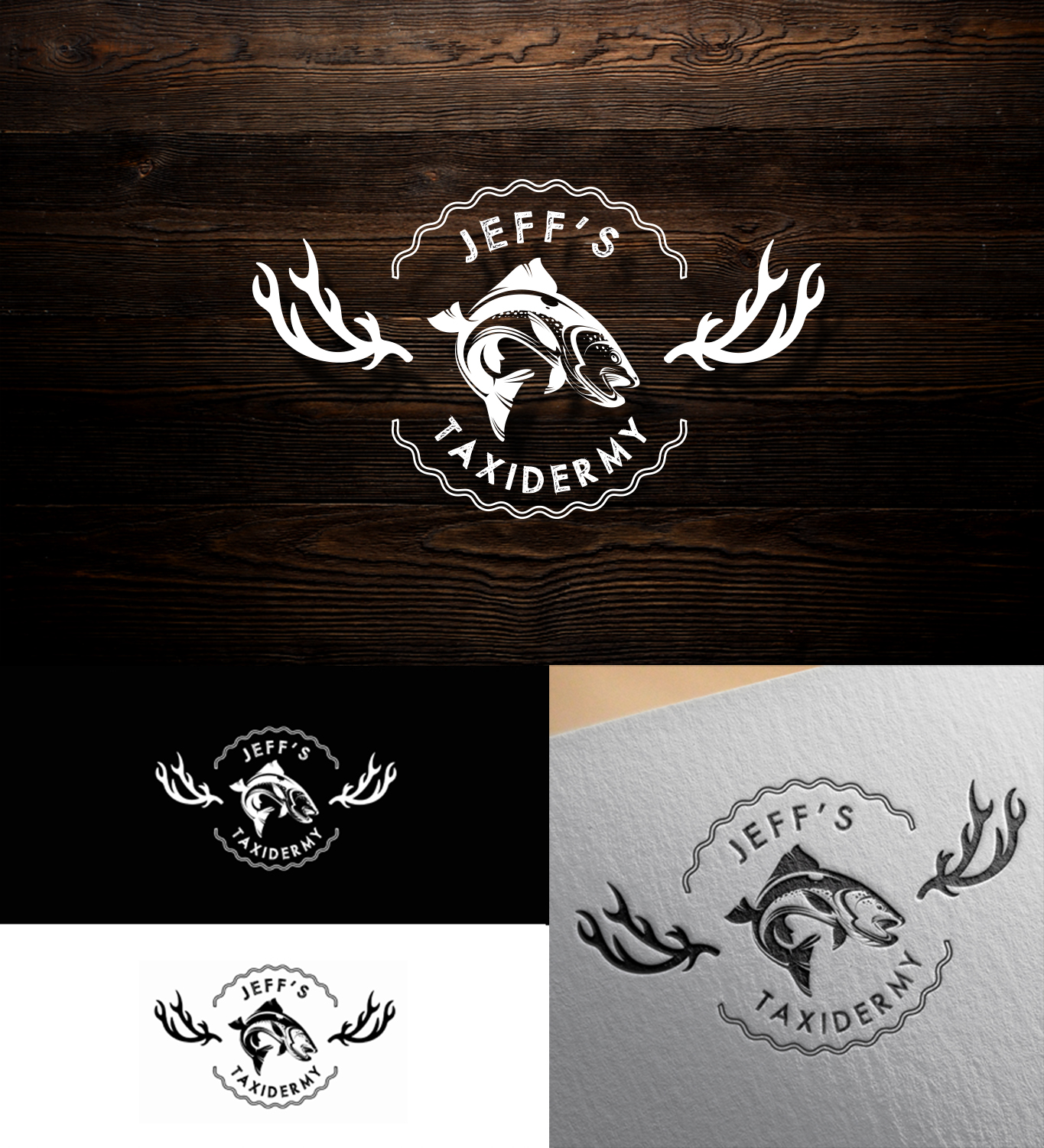 Logo Design by Gestardg2 for Jeff’s Taxidermy | Design #18482587