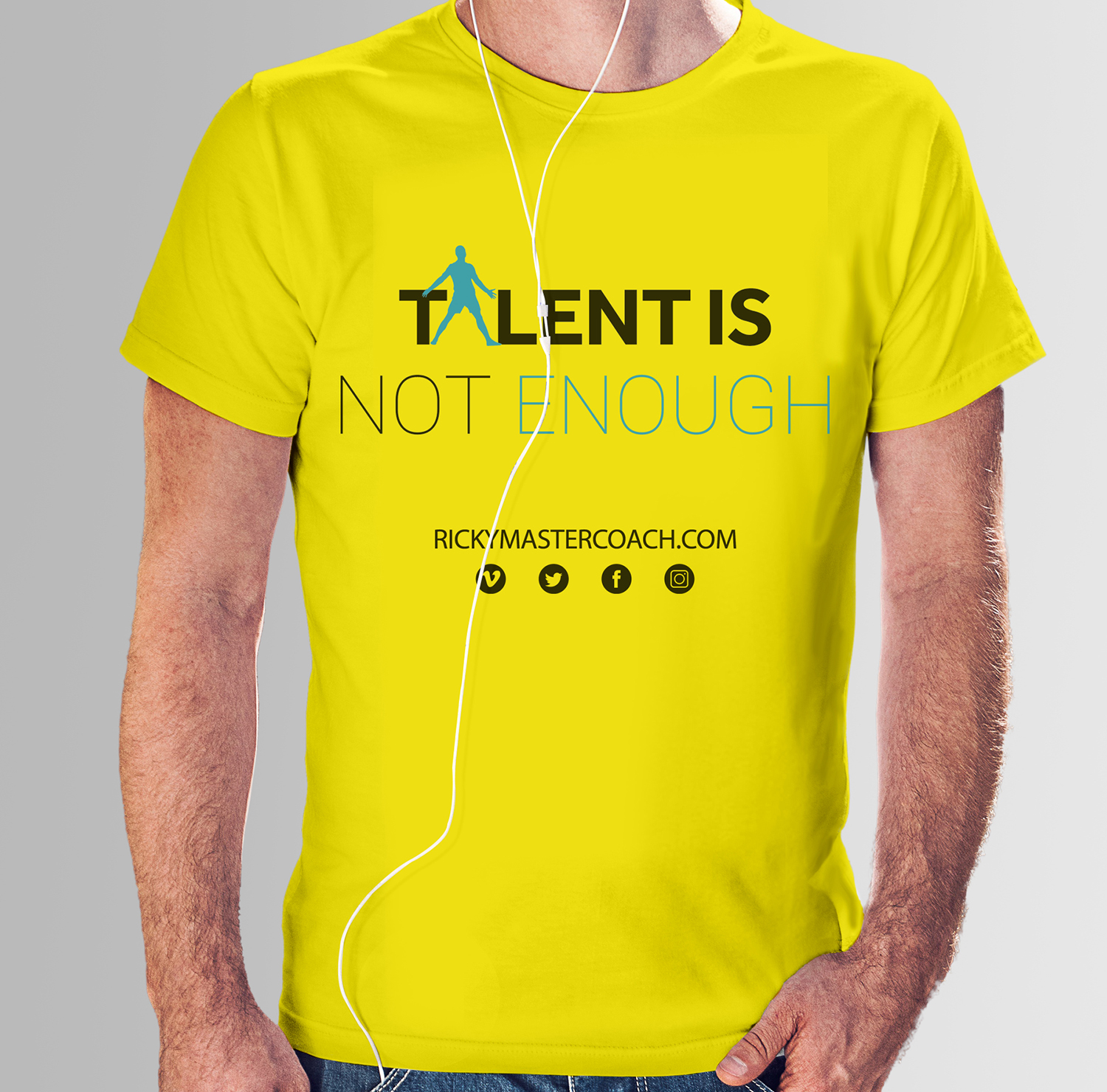 Diseño de Camiseta por Oceankai para RickyMasterCoach.com | Diseño #19238274