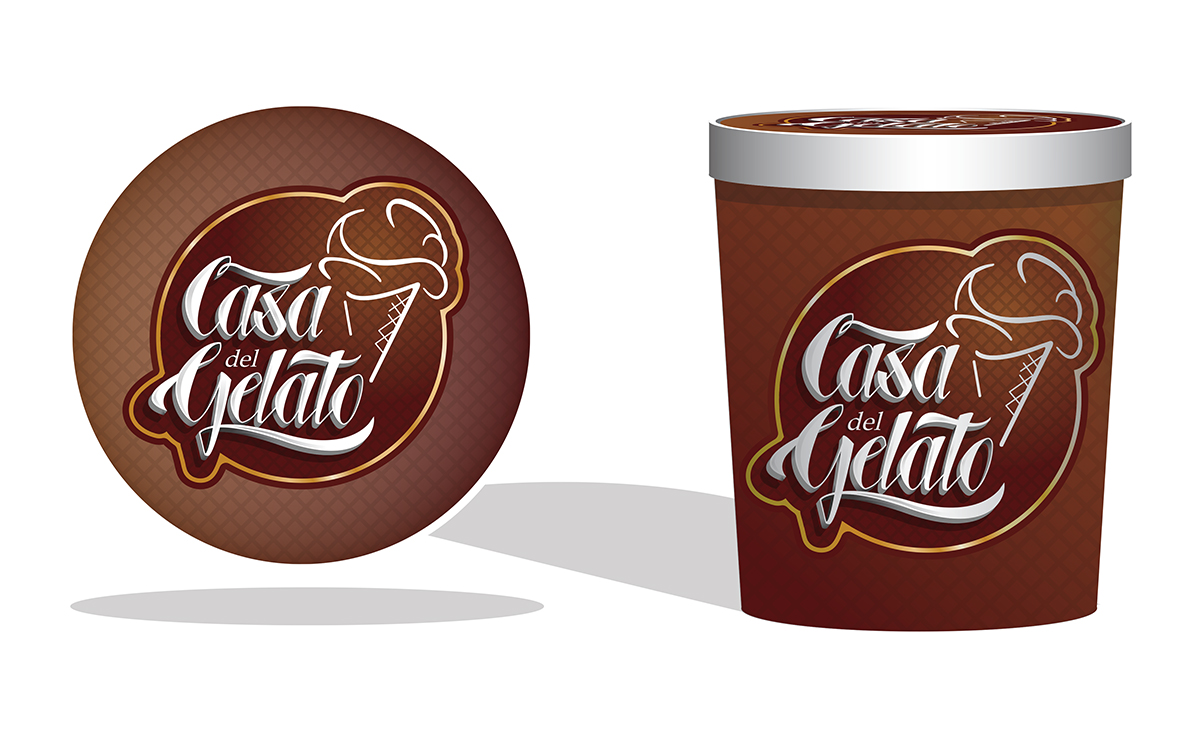Packaging Design by Brian Reale for Casa Del Gelato | Design #2846600