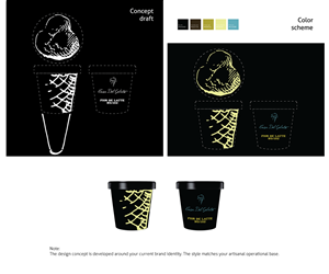 Design Emballage par nt pour Casa Del Gelato | Design : #2832936