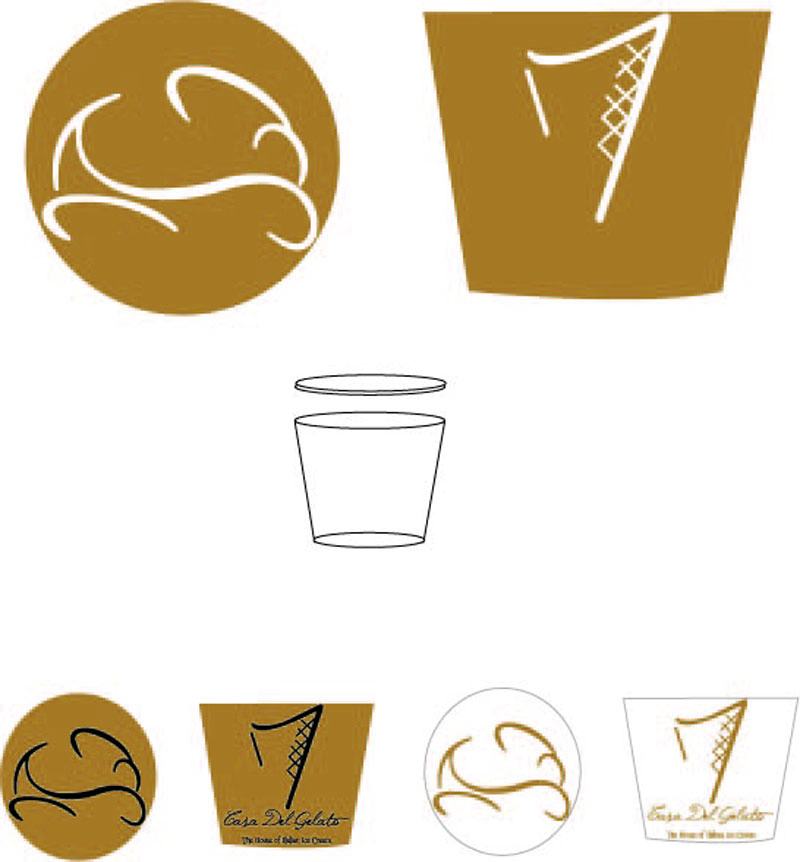 Packaging Design by kalchakra for Casa Del Gelato | Design #2854921